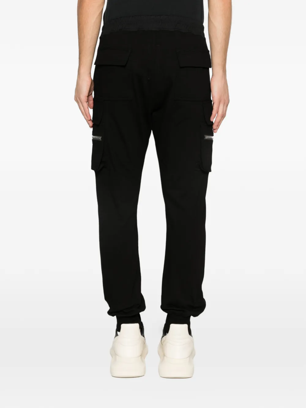 Rick Owens Matodon broek met ritszak en trekkoord Zwart