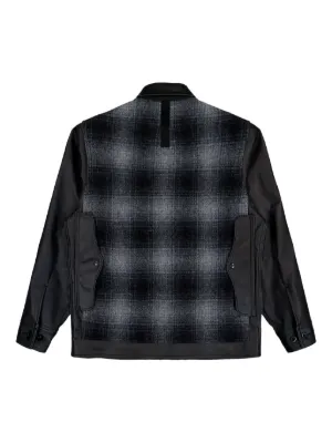 Junya Watanabe MAN x Comme Des Garçons Check Panelled Jacket
