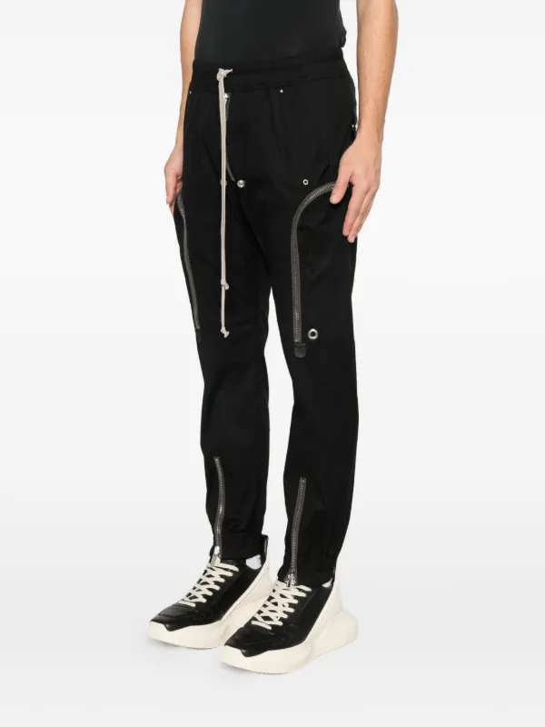 Rick Owens Temple Bauhaus zip-detail Trousers | Black | FARFETCH