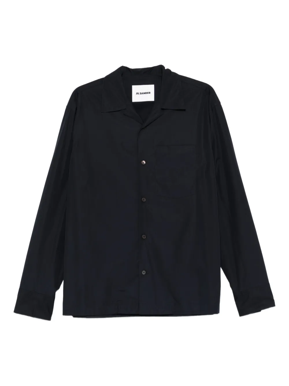 Jil Sander button-fastening shirt - Blue