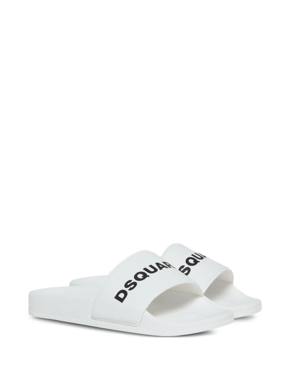 DSQUARED2 KIDS logo-detail slides Wit