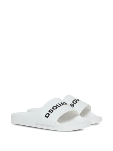 DSQUARED2 KIDS logo-detail slides