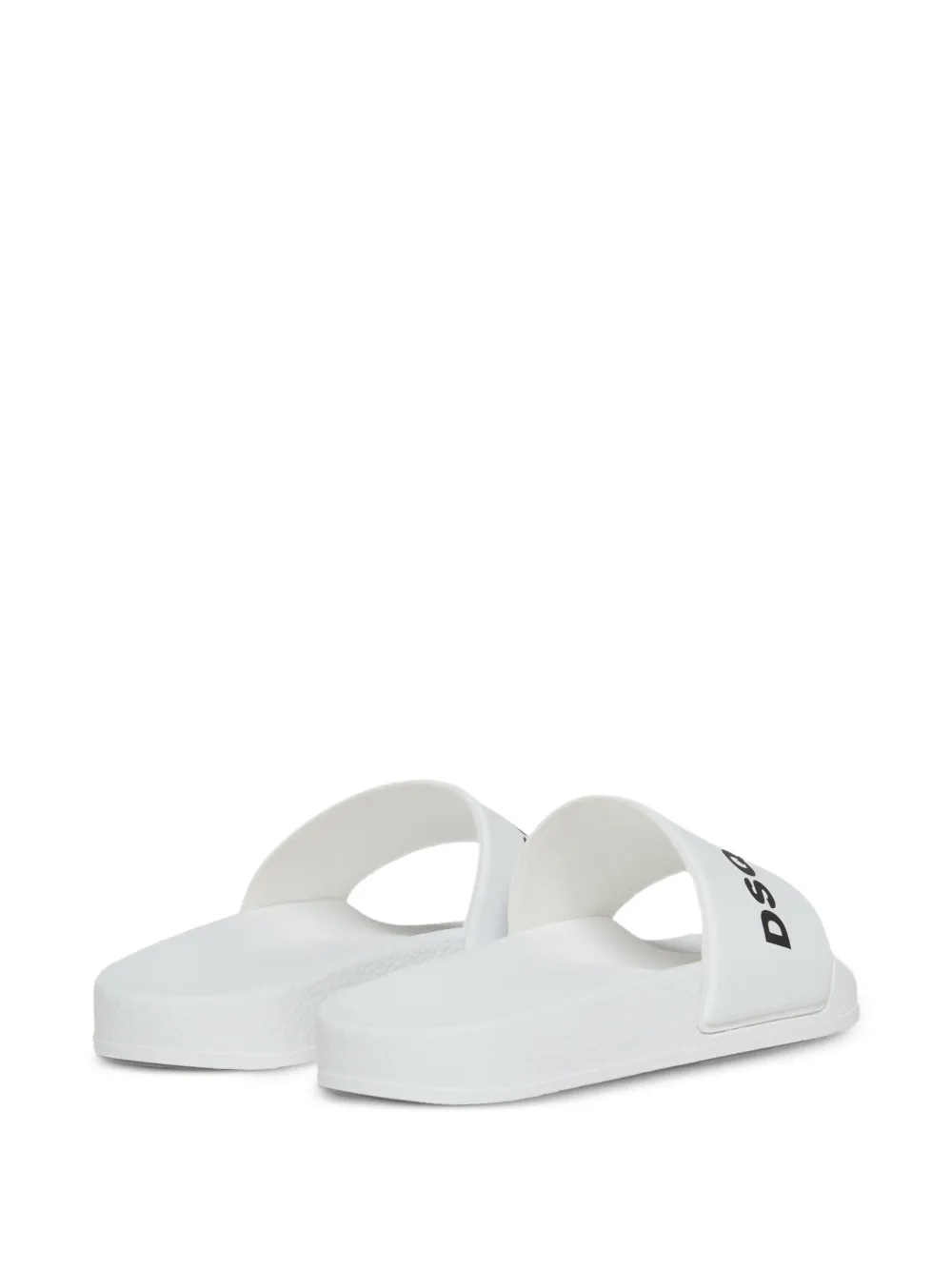 DSQUARED2 KIDS logo-detail slides Wit