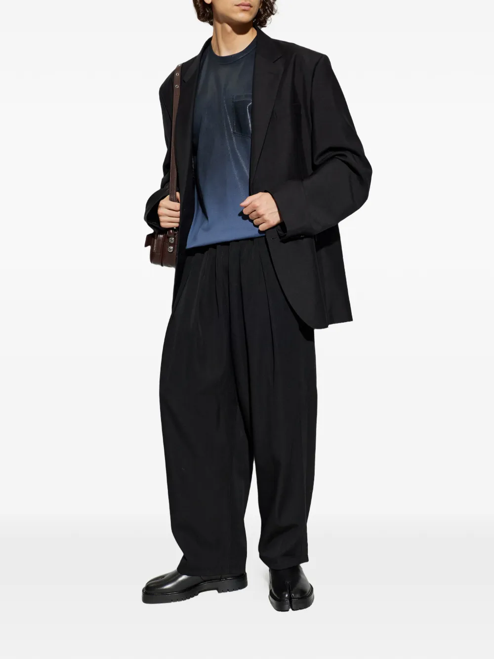 Maison Margiela chest-pocket T-shirt - Blauw