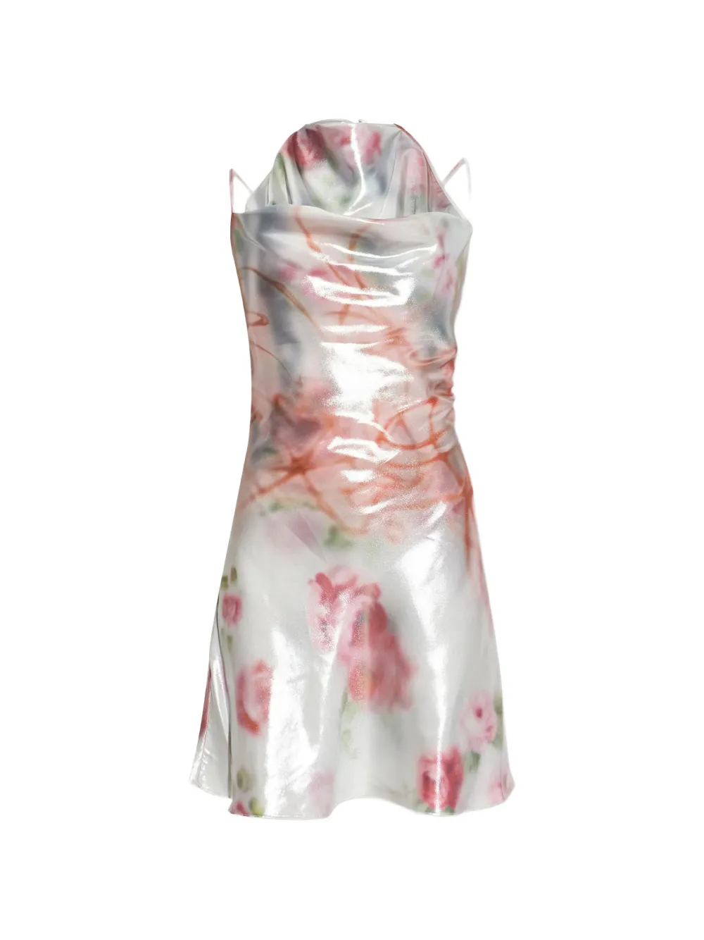 Diesel robe courte D-Ebra à fleurs - Rose