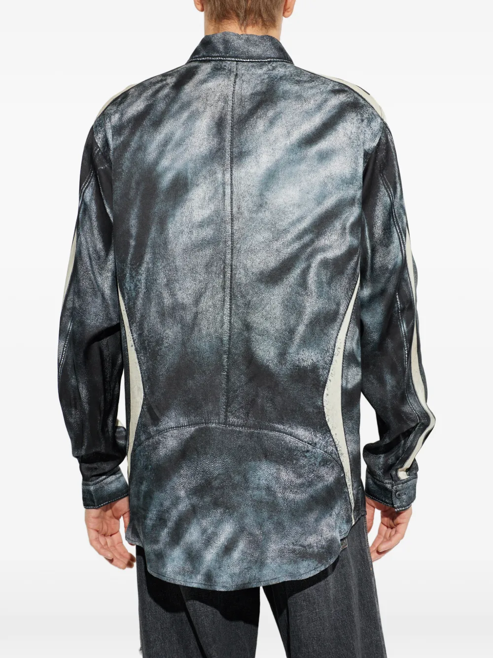 Diesel S-Simply-Bmcz overhemd Grijs