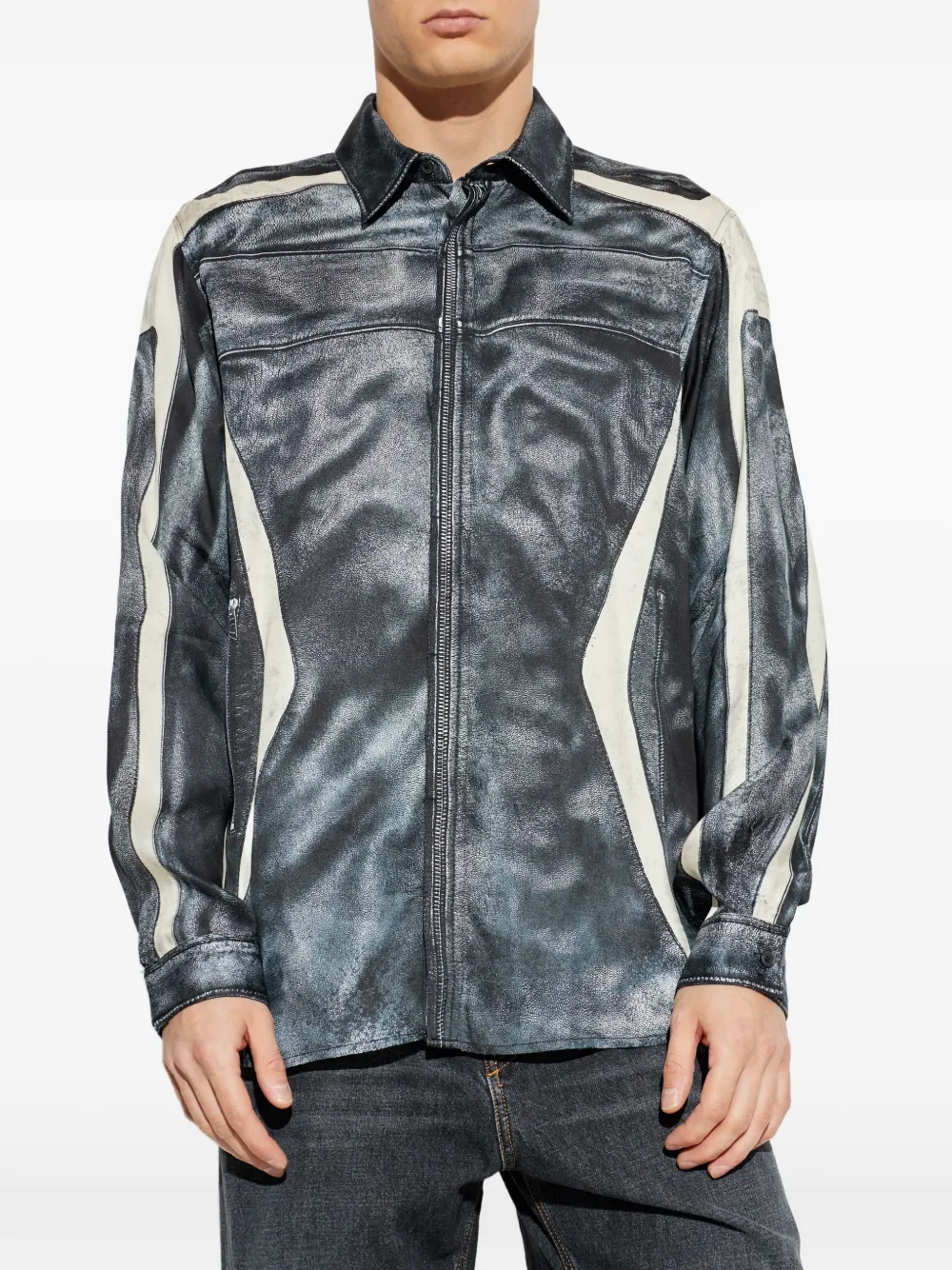 Diesel S-Simply-Bmcz overhemd Grijs