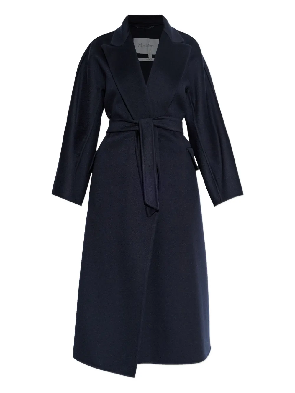 Max Mara belted coat - Blau