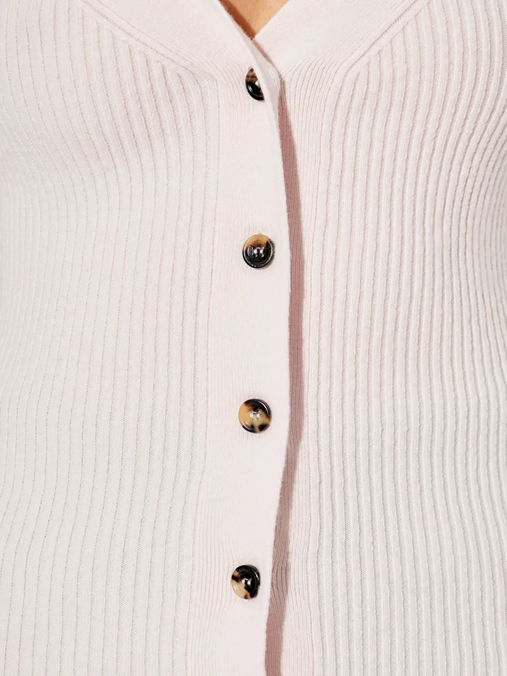 Max Mara Vest met V-hals Beige