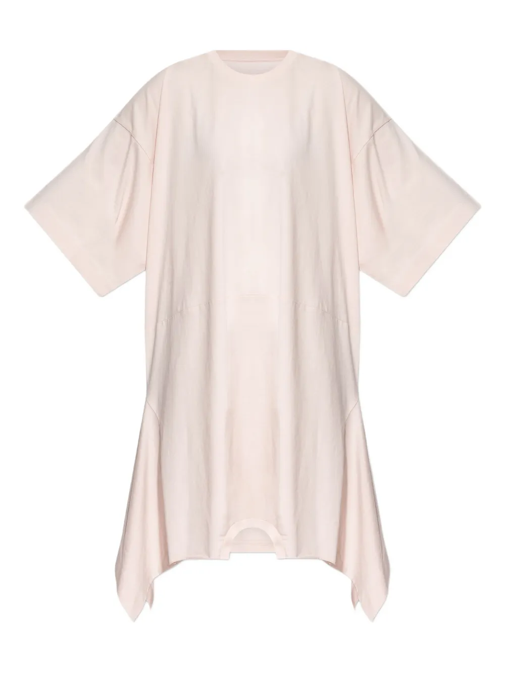 MM6 Maison Margiela asymmetric short-sleeve dress - Rosa