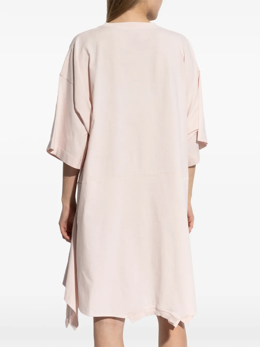 MM6 Maison Margiela Asymmetrische jurk Roze