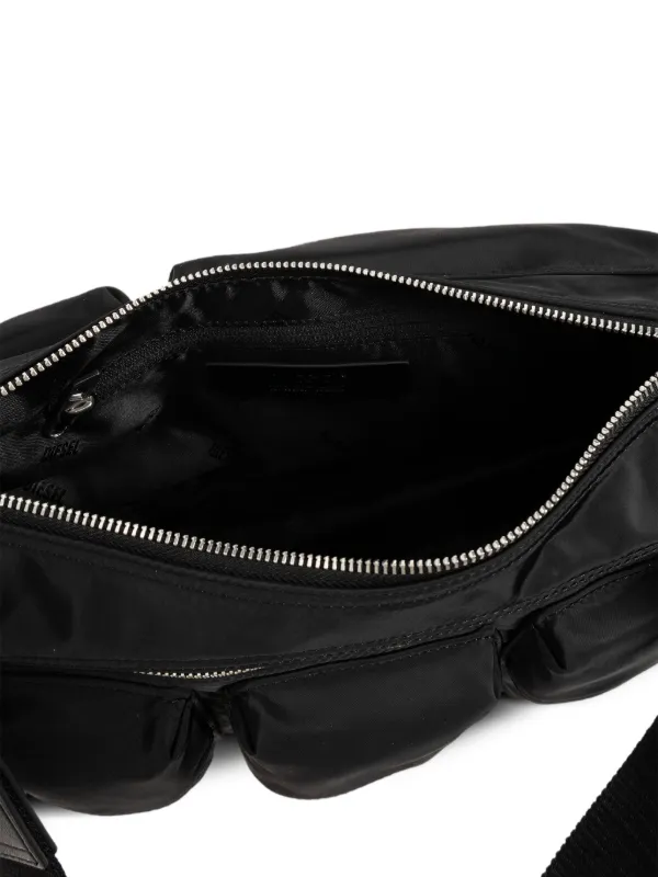 Diesel MULTI-PKTS Shoulder Bag | Black | FARFETCH