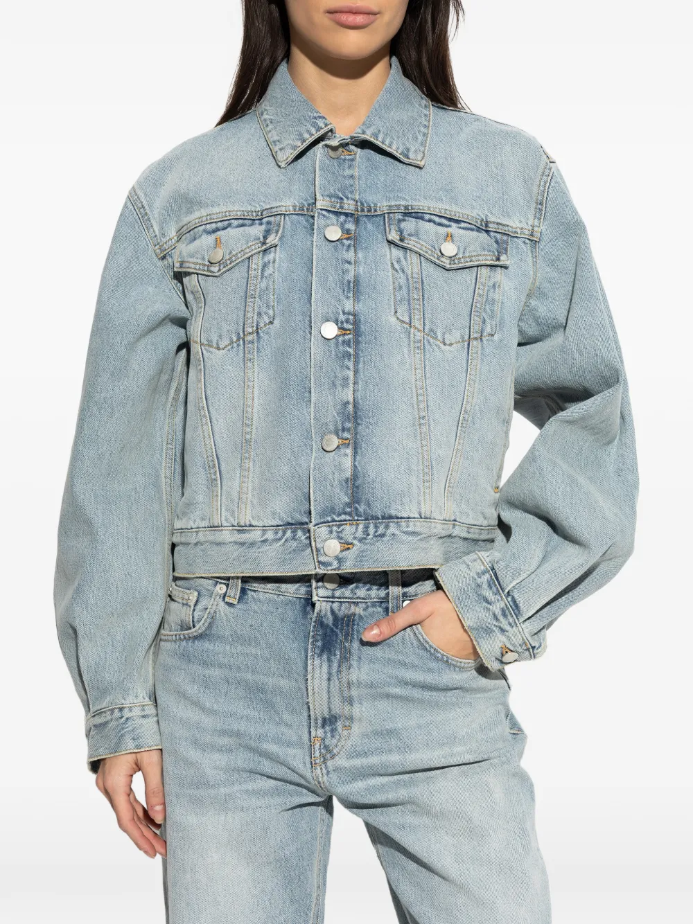  Haikure Simon Cotton Jacket - Blue 