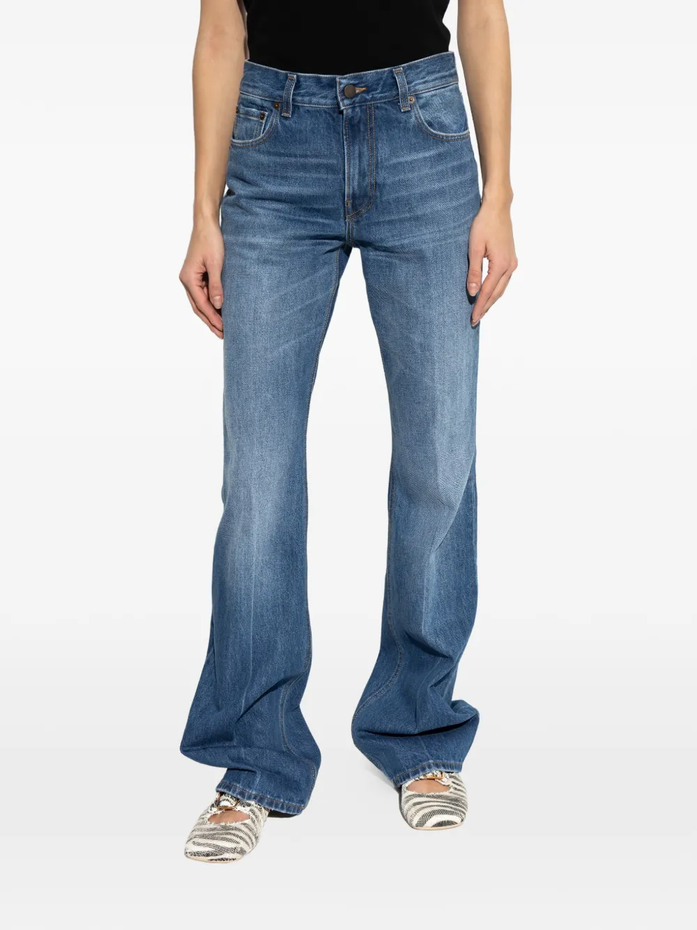 Haikure Flared jeans Blauw