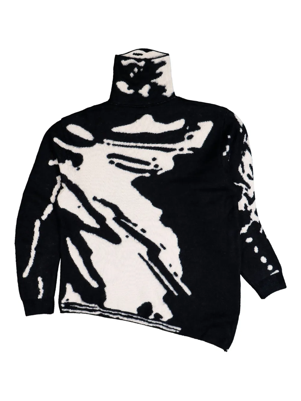 Doublet 긴소매 스웨터 | 블랙 | Image 1