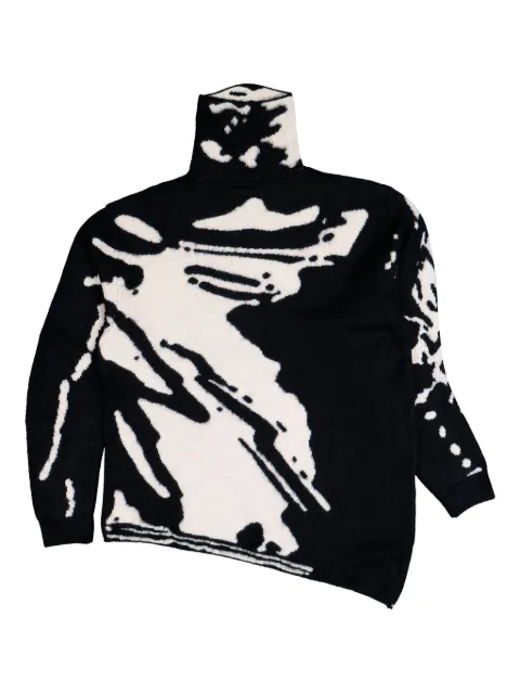 Doublet long-sleeve sweater