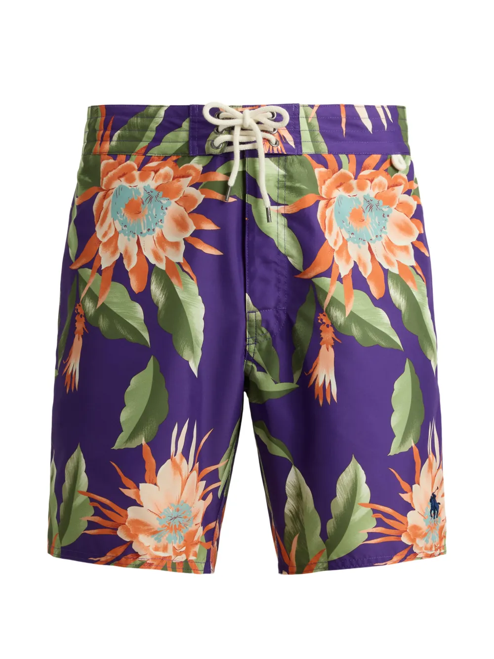 Polo Ralph Lauren floral-print swim shorts - Violett
