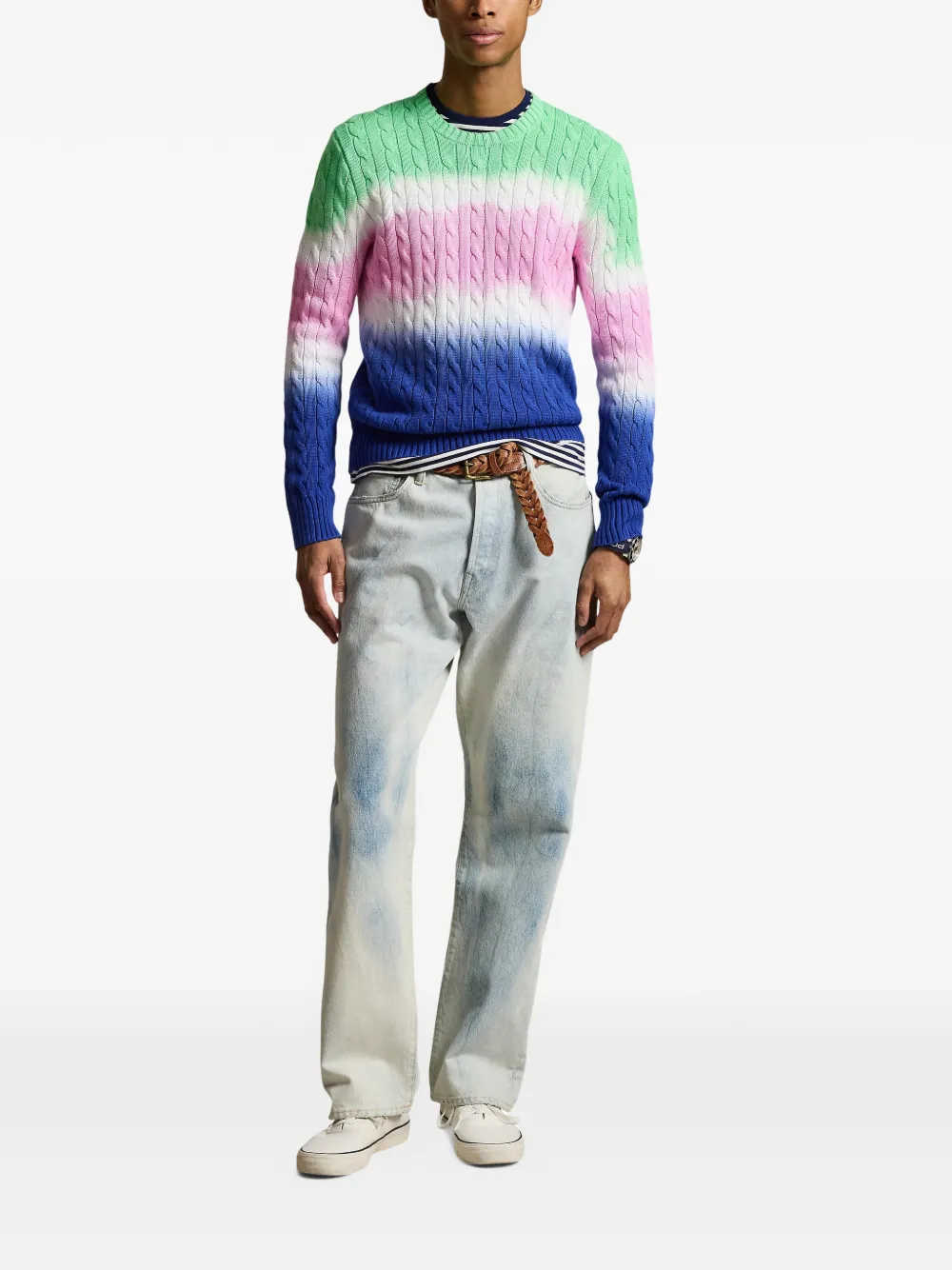 Polo Ralph Lauren Gerafelde jeans Blauw