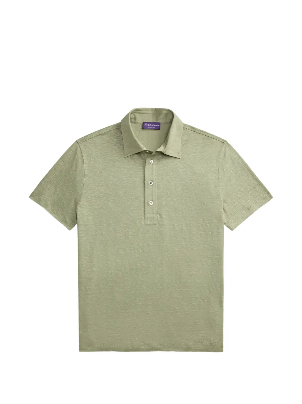 Ralph Lauren Purple Label linen polo shirt - Grün