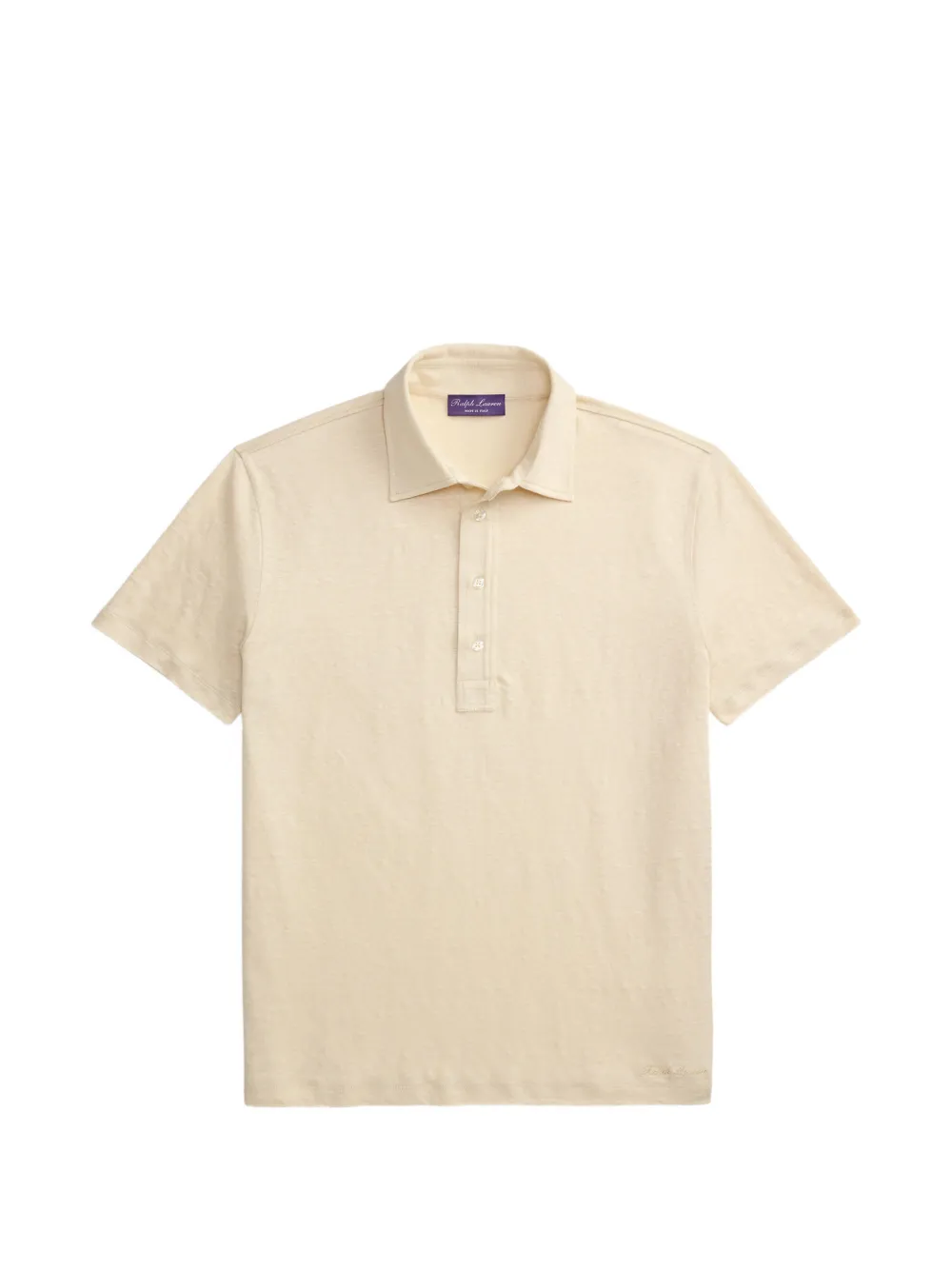 Ralph Lauren Purple Label short-sleeved polo shirt - Nude