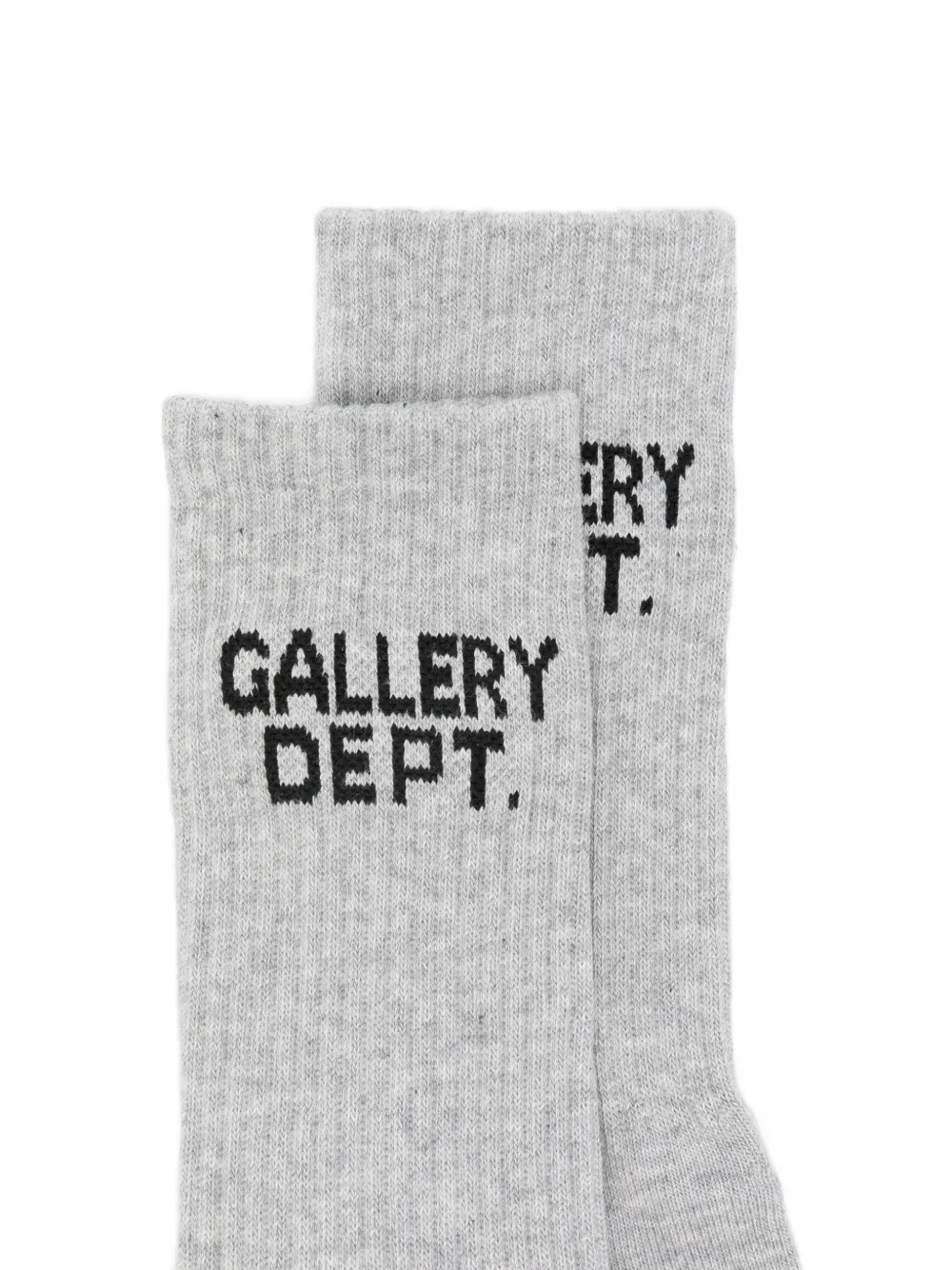  Gallery Dept. Logo-embroidered Socks - Grey 