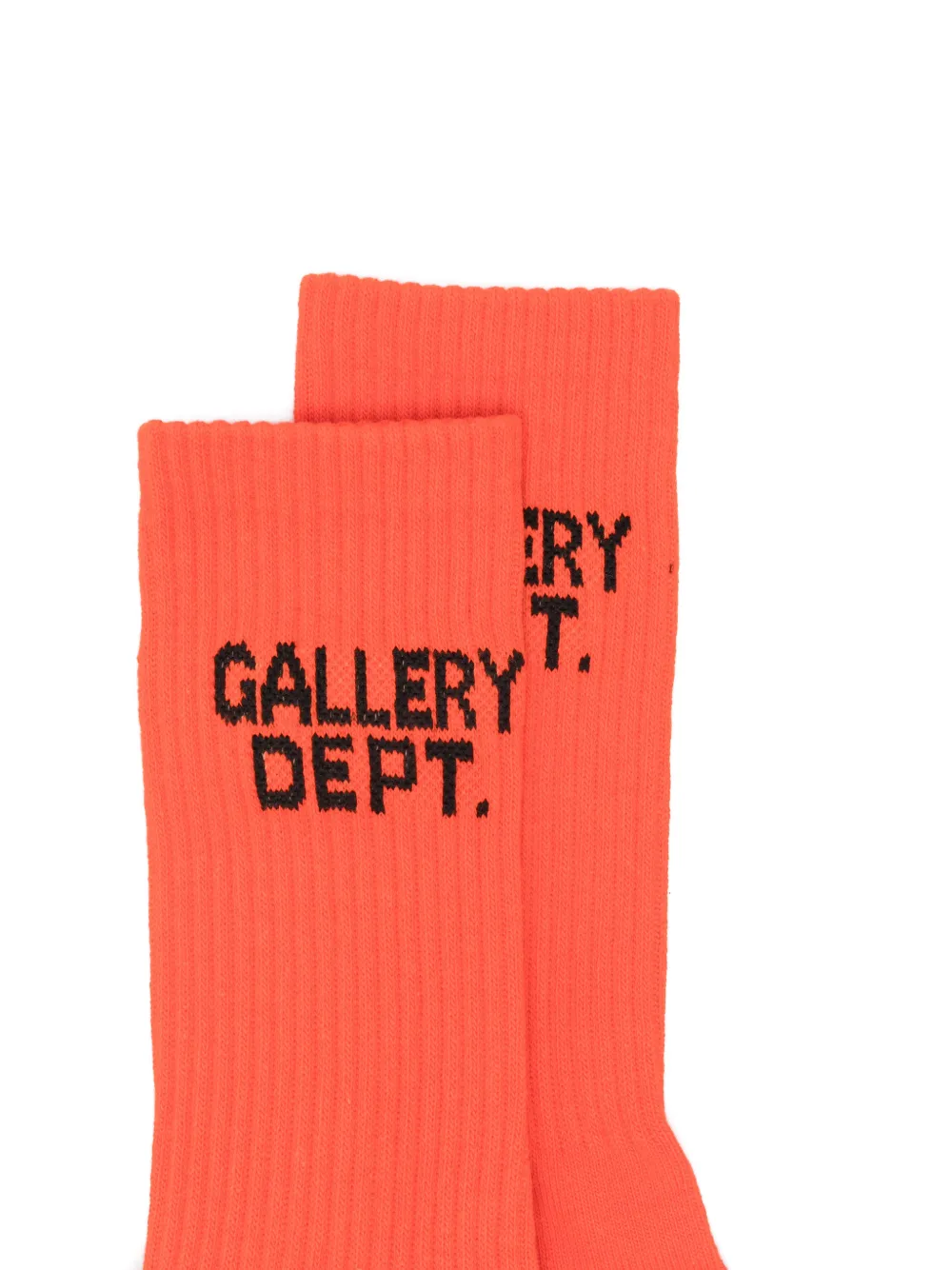  Gallery Dept. Logo-embroidered Socks - Orange 