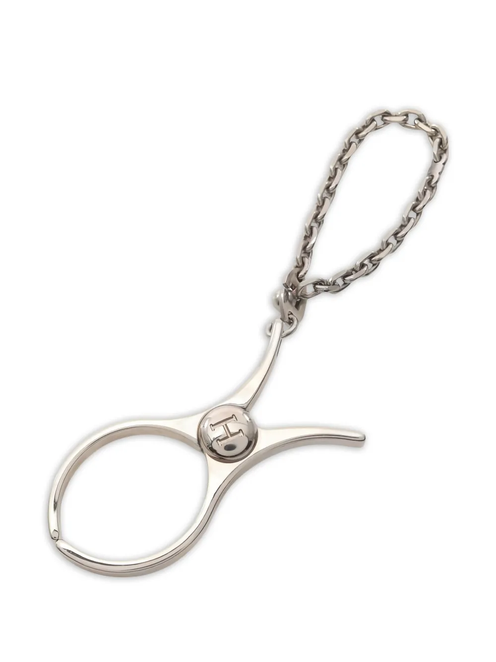 Hermès Pre-Owned Porta guanti con catena anni 2010 - Argento