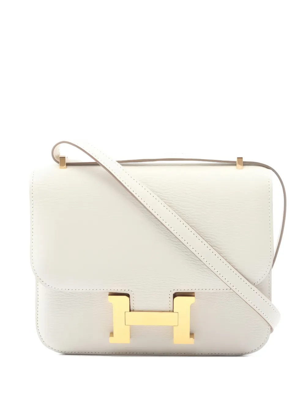 Hermès Pre-Owned mini Constance H-clasp cross body bag - Neutrals