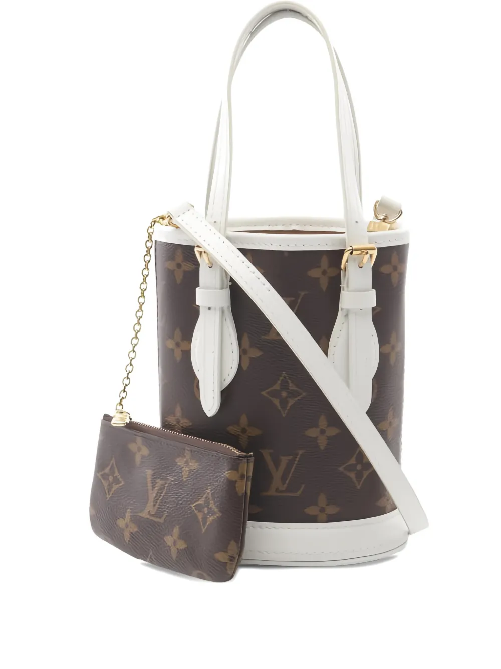 Louis Vuitton Pre-Owned Borsa a secchiello con monogramma 2021 - Marrone