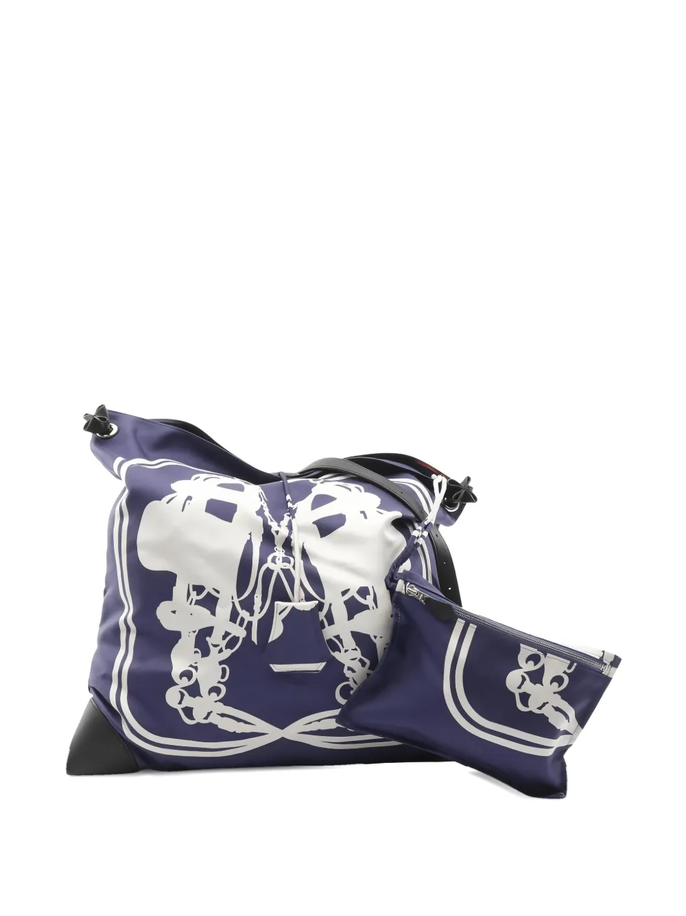 Hermès Pre-Owned 2019 Brides Gala leather shoulder bag - Blue