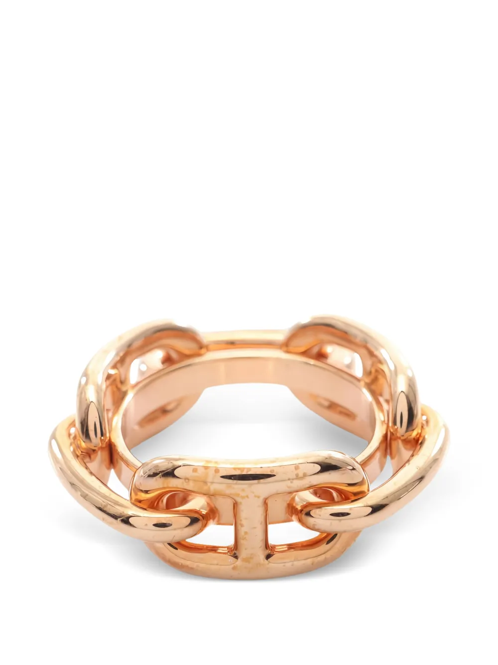 Hermès Pre-Owned GP Chaîne d'Ancre ring | Gold | Image 1