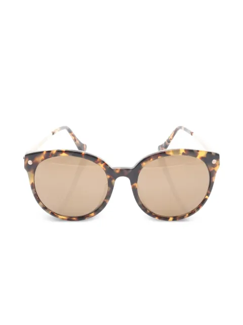 Balenciaga Pre-Owned tortoiseshell round-frame sunglasses