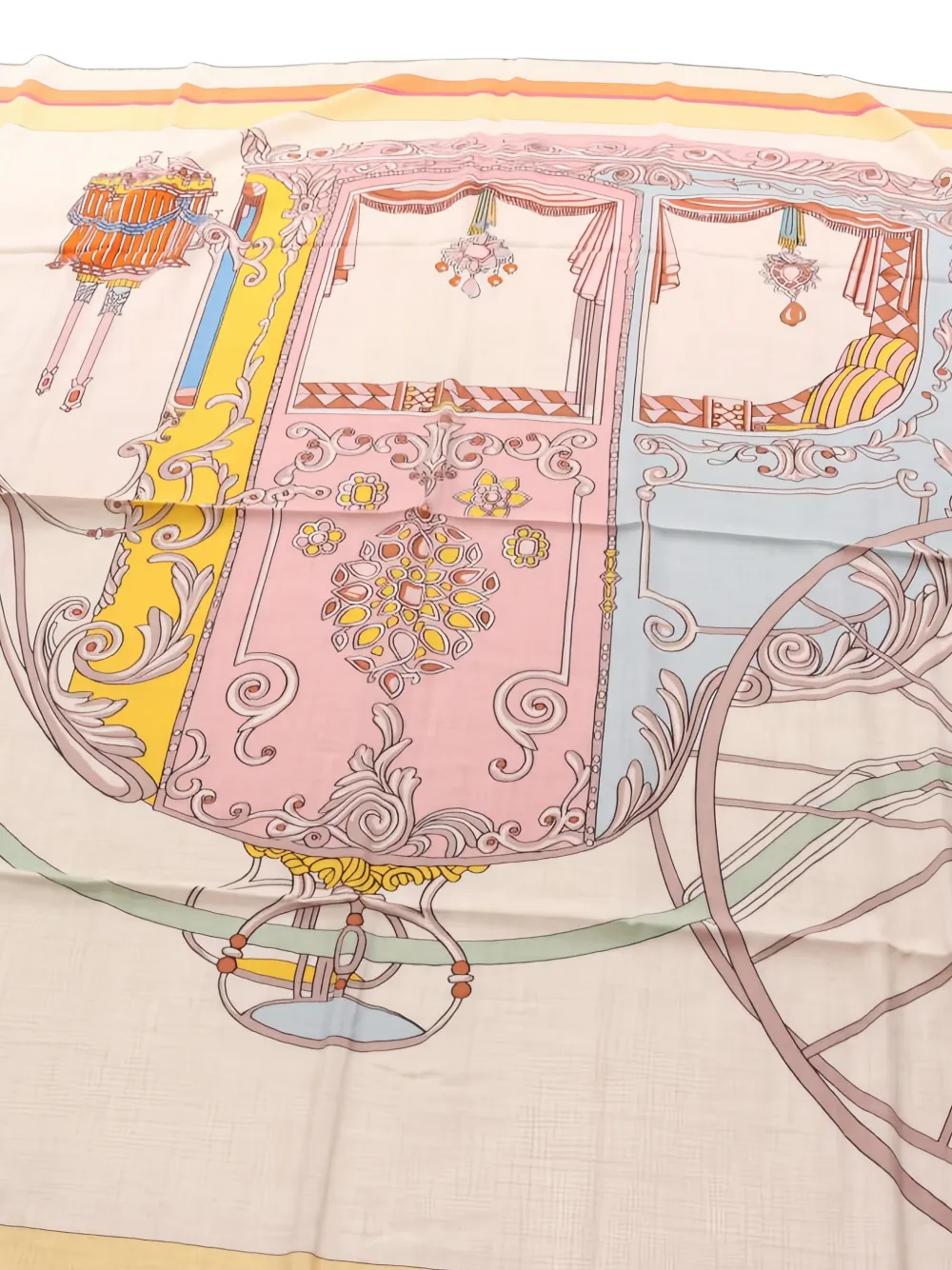 Hermès Pre-Owned carriage-pattern scarf | Image 2