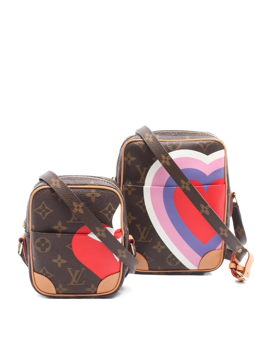 Louis Vuitton Pre-Owned Borsa a tracolla con monogramma 2020 - Marrone