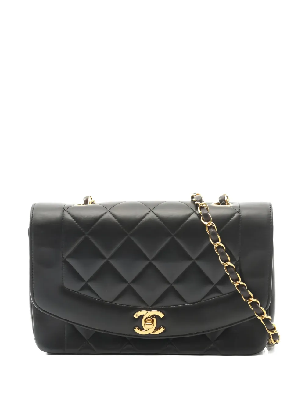 CHANEL Pre-Owned Borsa a spalla Diana 1994-1996 - Nero