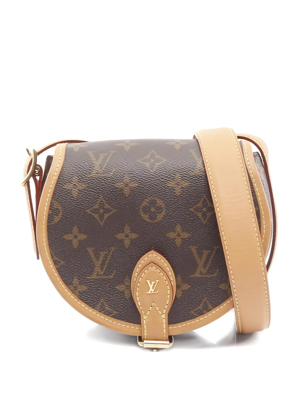 Louis Vuitton Pre-Owned Borsa a spalla Tambourine con monogramma - Marrone