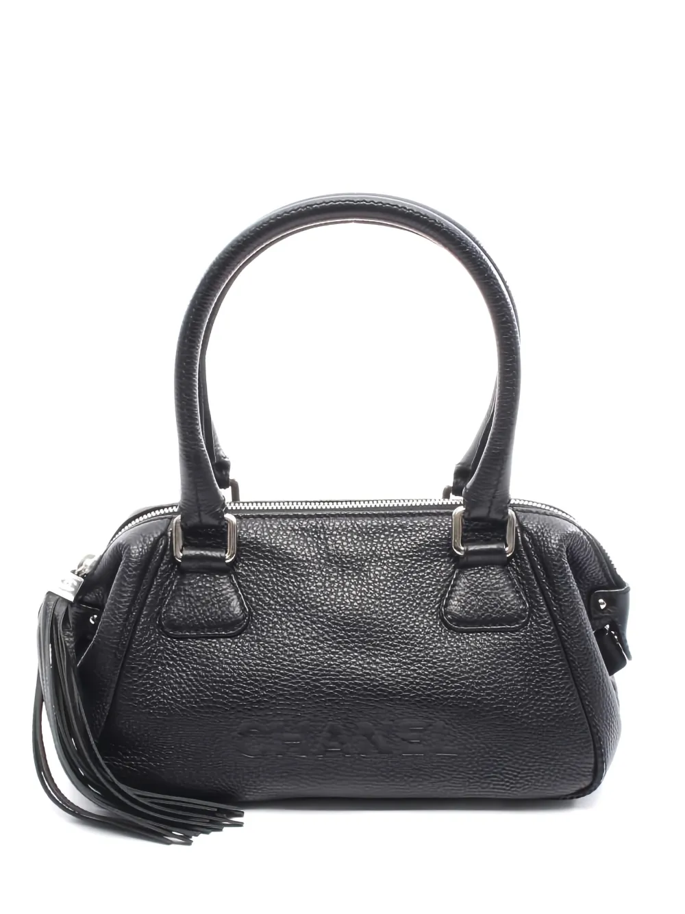 CHANEL Pre-Owned Borsa tote con logo anni '03-'04 - Nero