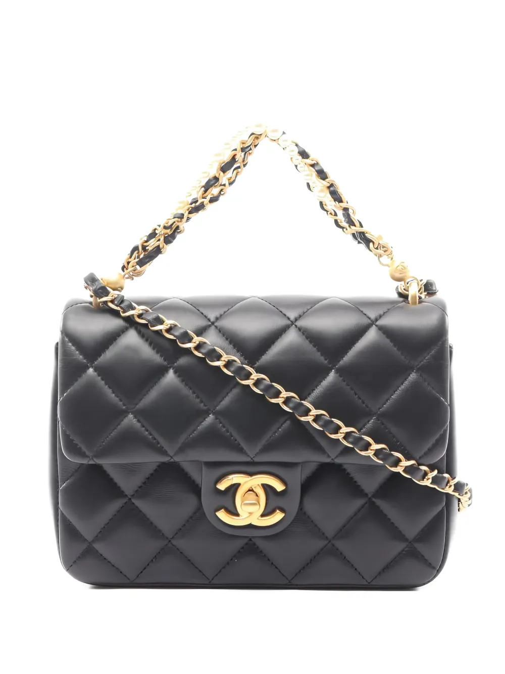 CHANEL Pre-Owned matelasse shoulder bag - Nero