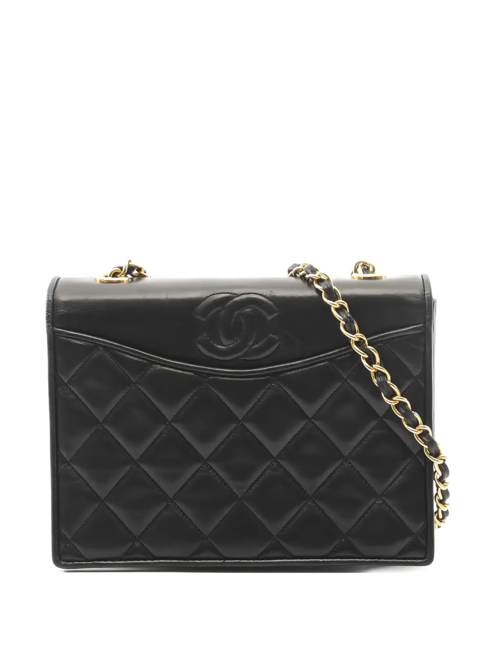 CHANEL Pre-Owned Borsa a spalla CC 1989-1991 - Nero