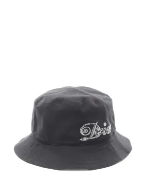 Christian Dior Pre-Owned x Kenny Scharf Trimmed Hat | Brown