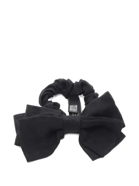 CHANEL Pre-Owned 1986-1988 Coco Mark ribbon scrunchie
