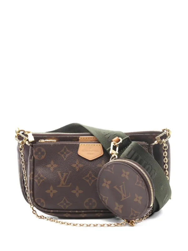 LOUIS VUITTON ボディバッグ ダークブラウン LOUIS VUITTON - ルイヴィトン ボディバッグ ウエストポーチ メンズ