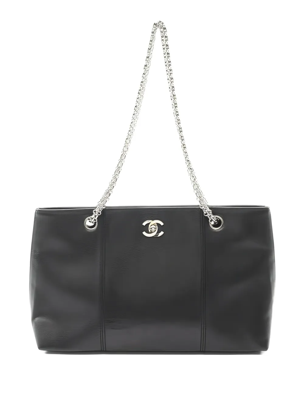CHANEL Pre-Owned tote Coco-mark 2000-2002 | negro | Image 1