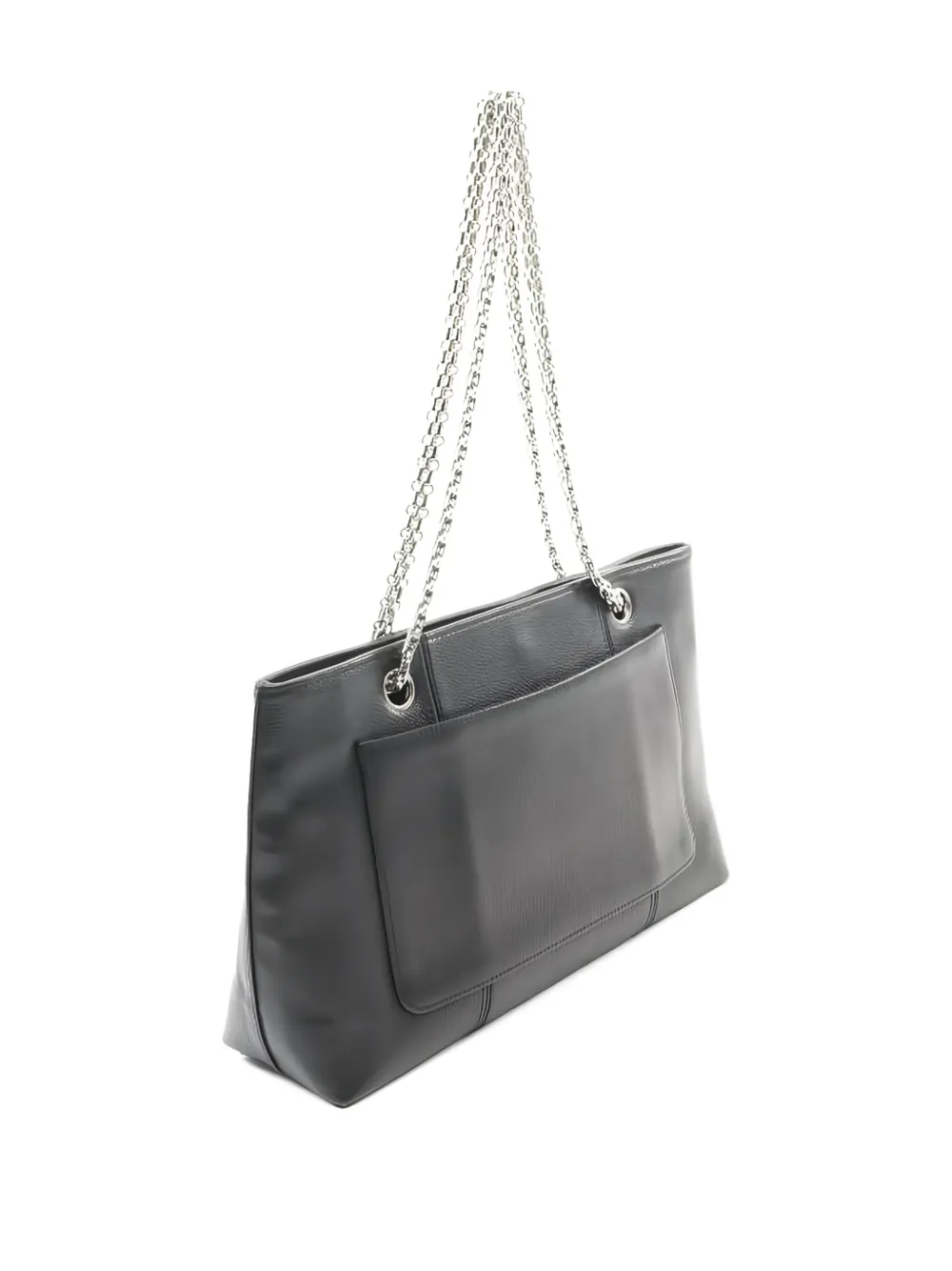 CHANEL Pre-Owned 2000-2002 Coco Mark shopper - Zwart