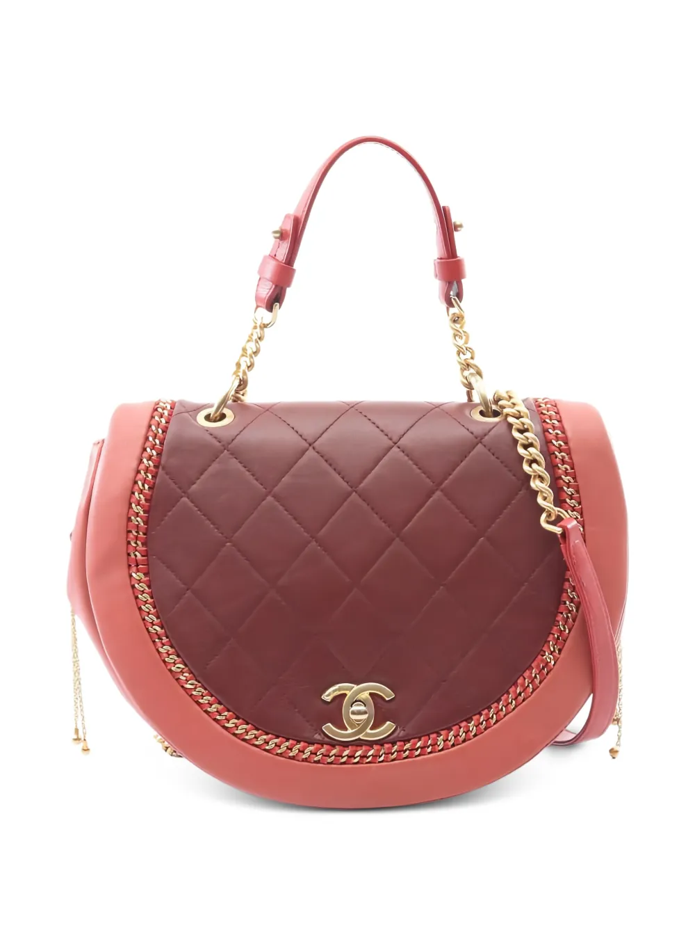 CHANEL Pre-Owned Borsa tote trapuntata 2018 - Rosso