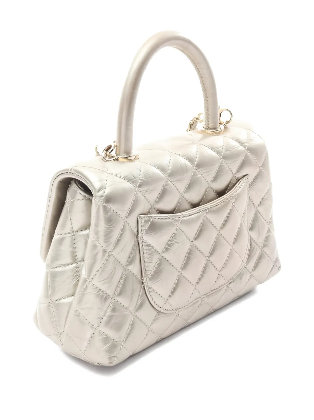 CHANEL Pre-Owned 2020-2021 matelasse handle tote bag | Pre-Owned | Image 2