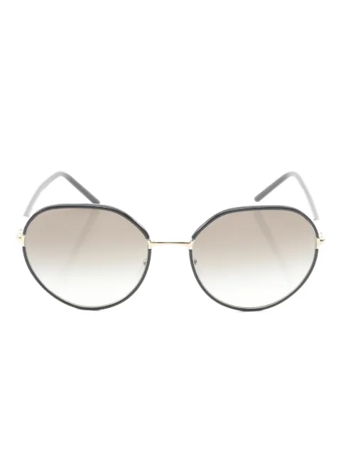 Prada Pre-Owned oval-frame sunglasses