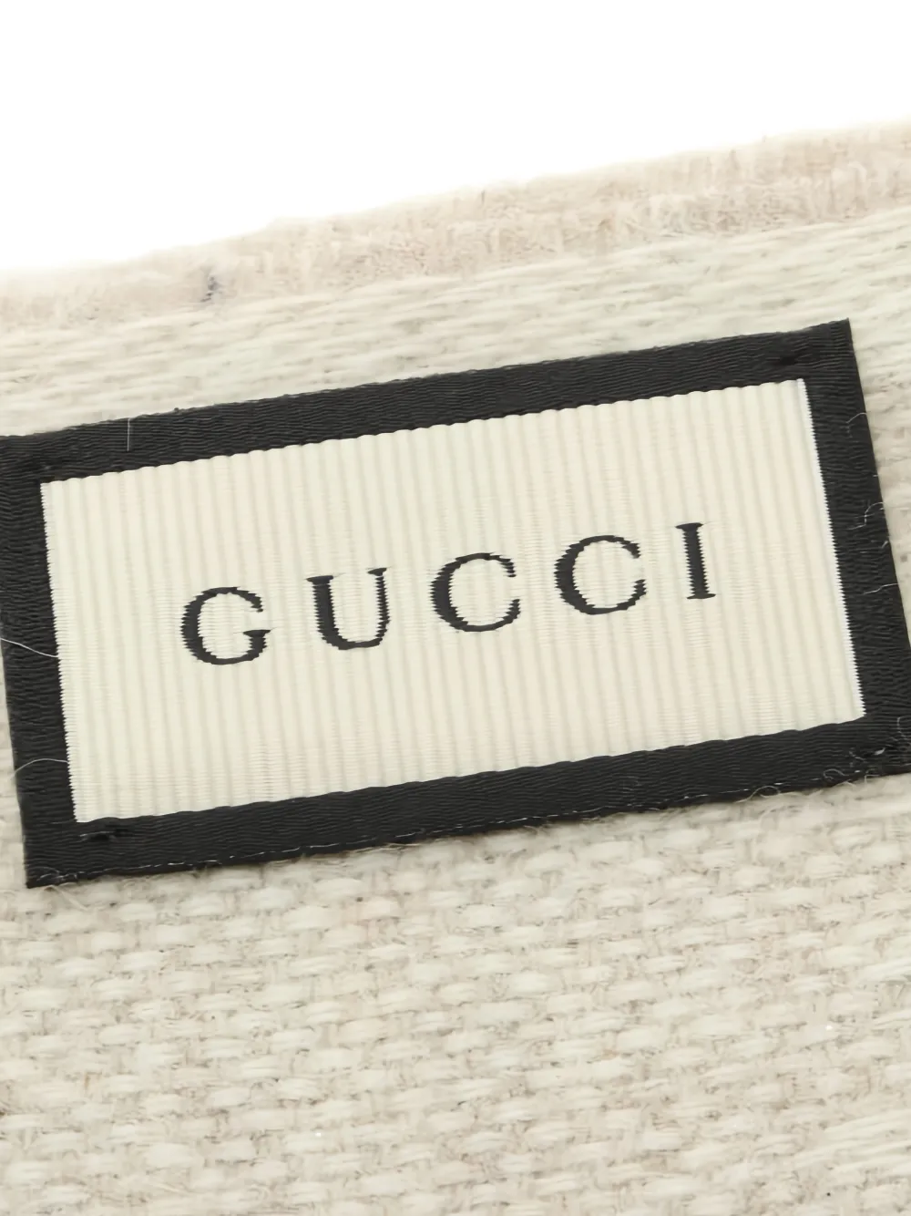 Gucci Pre-Owned écharpe en laine à motif GG (années 2020) | Homme | Image 2