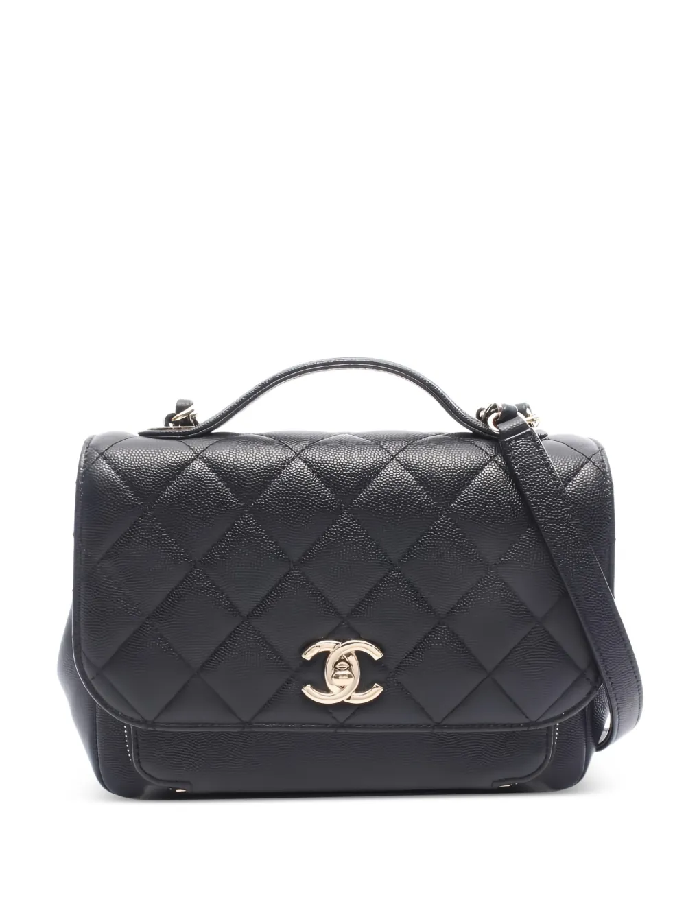 CHANEL Pre-Owned Borsa a spalla Business Affinity 2018-2019 - Nero