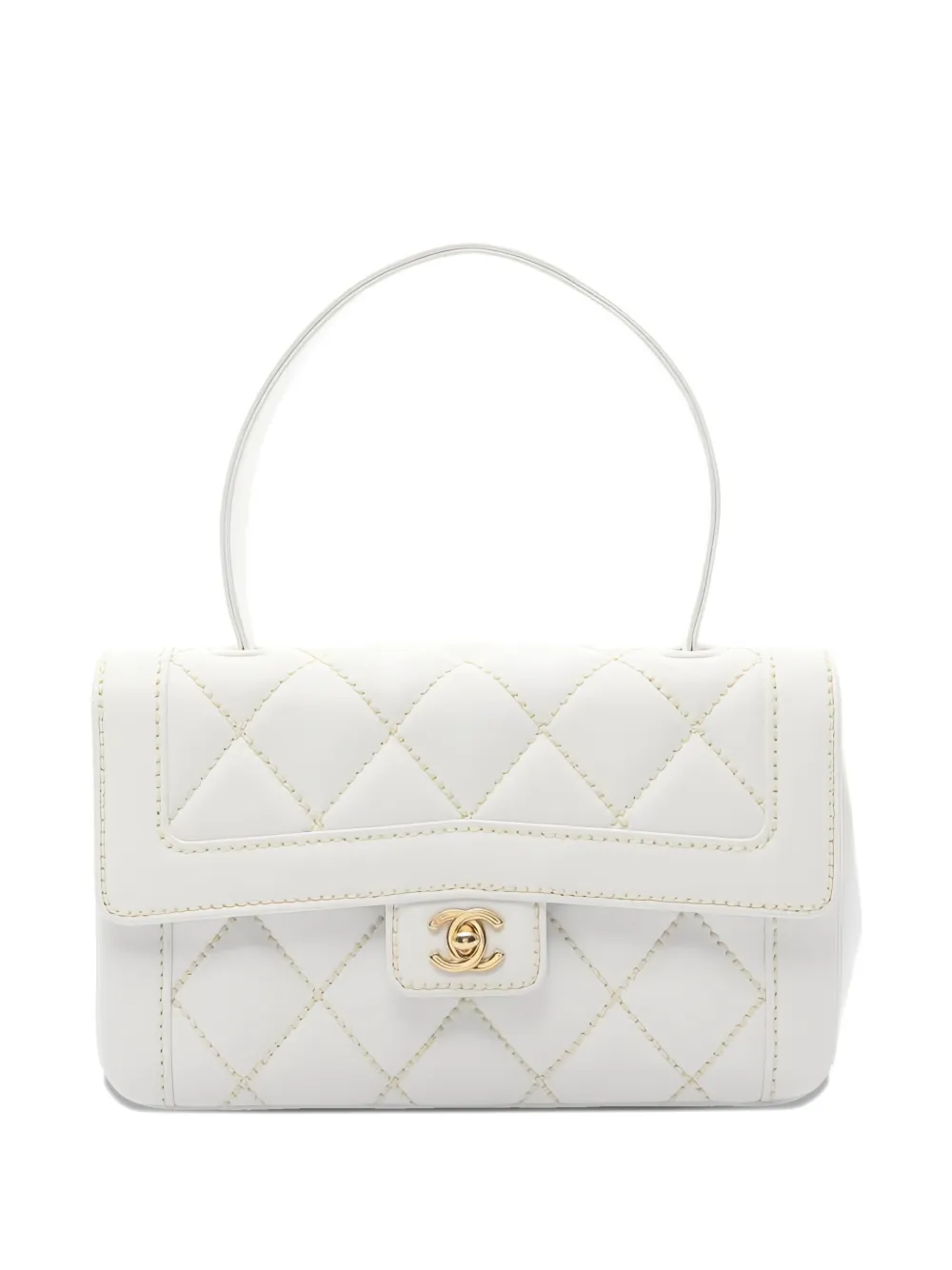 CHANEL Pre-Owned Borsa tote Wild Stitch Pre-owned 2004-2005 - Bianco